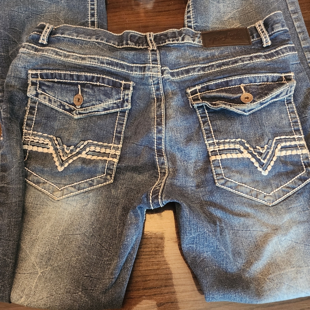 True Luck Blue Denim Jeans